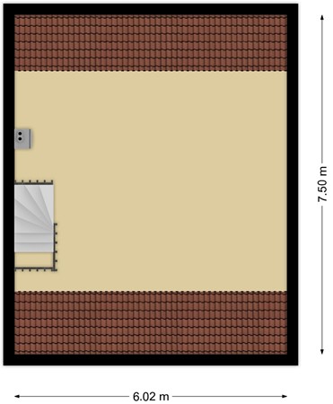 Floorplan - Liniestraat 60, 4561 ZX Hulst