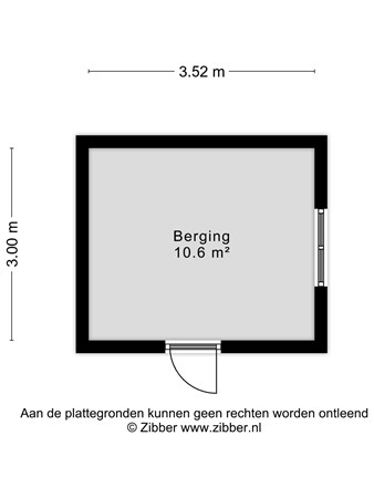 Floorplan - Hobbemastraat 13, 4532 HC Terneuzen