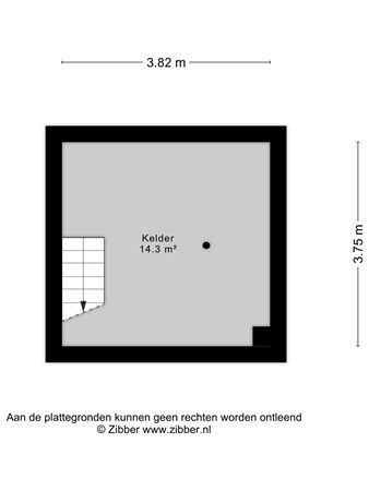 Floorplan - Rapenburg 106A, 4581 AG Vogelwaarde