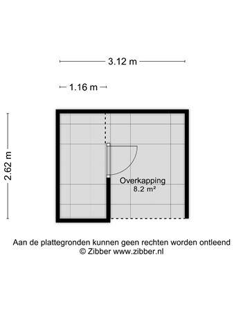 Floorplan - Poorterslaan 35, 4561 ZL Hulst