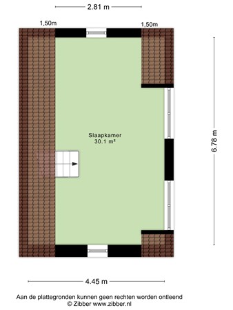Floorplan - Kijkuit 30, 4571 PE Axel