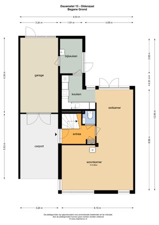 Floorplan - Dauwnetel 13, 7577 AG Oldenzaal