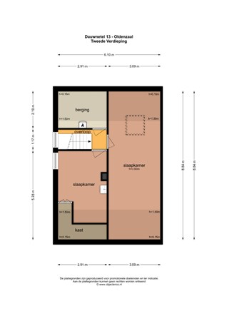 Floorplan - Dauwnetel 13, 7577 AG Oldenzaal