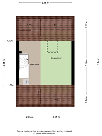 Floorplan - Engelwortel 64, 7577 EG Oldenzaal