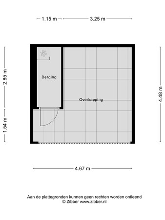 Floorplan - Engelwortel 64, 7577 EG Oldenzaal