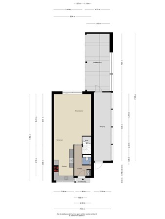 Floorplan - Zadelmaker 57, 7577 TJ Oldenzaal