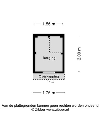 Floorplan - Morslaan 40, 7576 CV Oldenzaal
