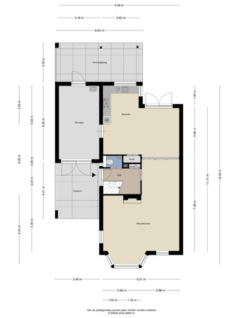Floorplan - Erve Broenink 43, 7577 NA Oldenzaal