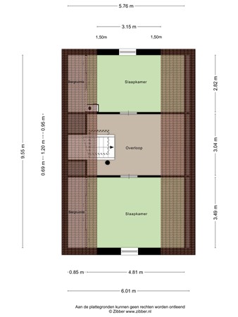Floorplan - Erve Broenink 43, 7577 NA Oldenzaal