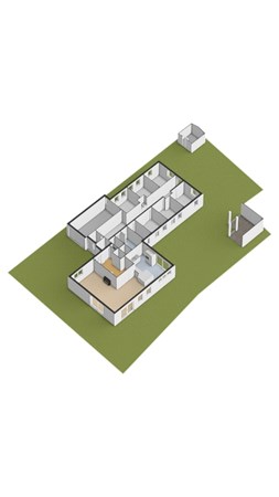 Floorplan - Prins Mauritsstraat 7, 1396 JZ Baambrugge