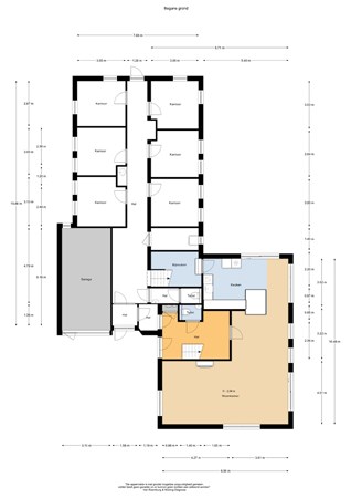 Floorplan - Prins Mauritsstraat 7, 1396 JZ Baambrugge