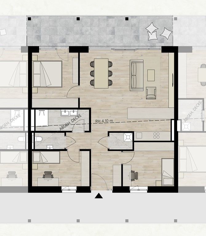 mediumsize floorplan