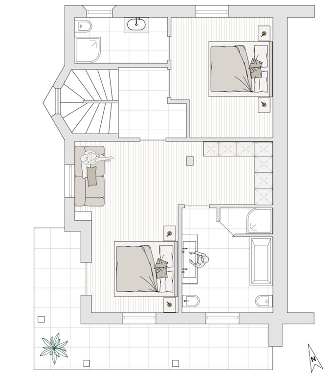 mediumsize floorplan