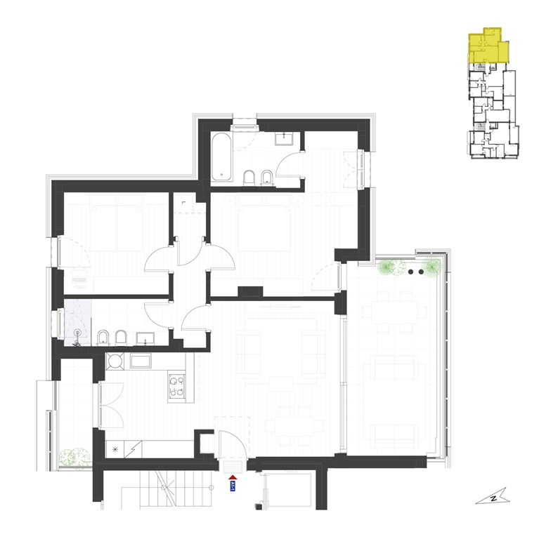 mediumsize floorplan