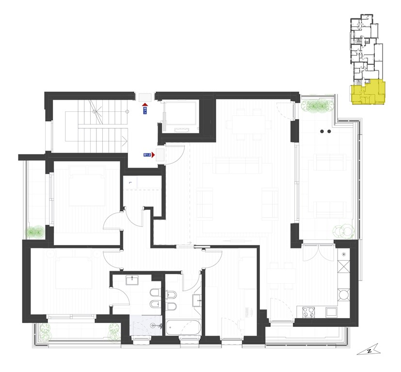 mediumsize floorplan