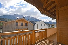 Balkon mit Ausblick.