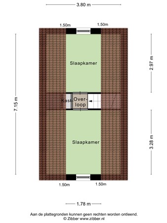 Floorplan - Boslaan 1-89, 7783 DD Gramsbergen