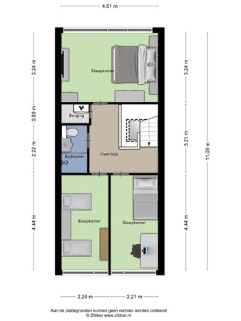 Kantershof 369, 1104 GV Amsterdam - 444431_2D_Tweede_Verdieping_Kantershof_369_Amsterdam_03.jpg