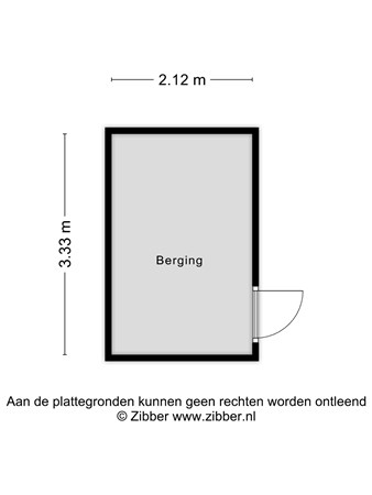 Hendrik Hosstraat 161, 1106 ZM Amsterdam - 448133_2D_Berging_Hendrik_Hosstraat_161_Amsterdam_04.jpg