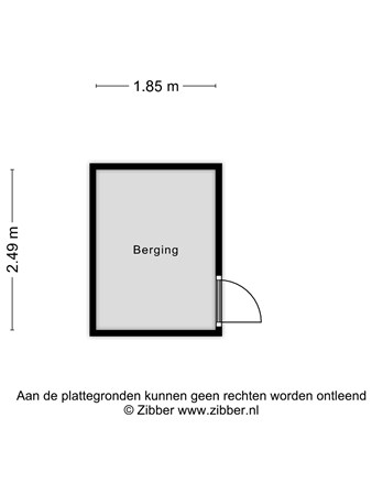 Wethouder Ramstraat 116, 1107 CR Amsterdam - 448464_2D_Berging_Wethouder_Ramstraat_116_Amsterdam_03.jpg