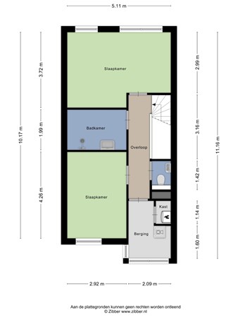 Talbotstraat 10, 1087 EM Amsterdam - 428187_2D_Tweede_verdieping_Talbotstraat_10_Amsterdam_03.jpg