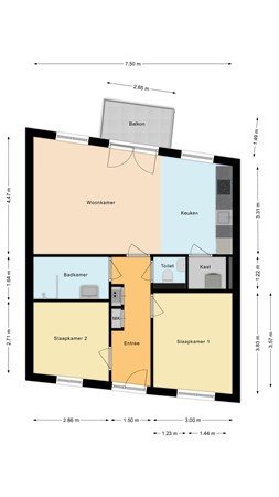 Theo van Doesburghof 60, 1112 WW Diemen - 