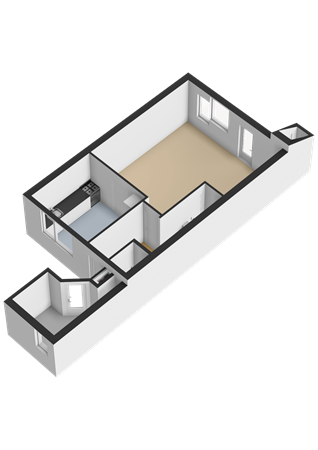 Snelleveldstraat 54, 1107 VW Amsterdam - Begane grond - 3D.png
