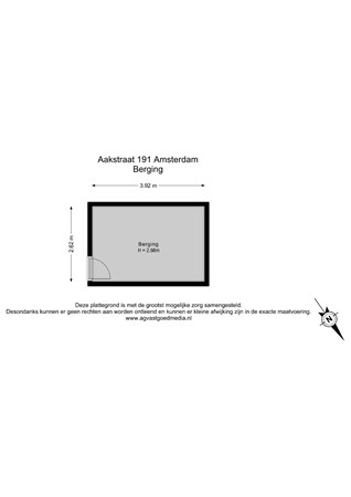 Aakstraat 191, 1034 BN Amsterdam - Berging - 2D.jpg