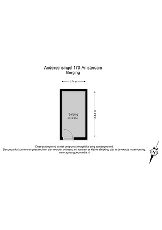 Andersensingel 170, 1102 VS Amsterdam - Berging - 2D.jpg