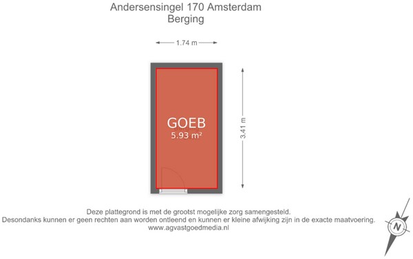 Andersensingel 170, 1102 VS Amsterdam - Berging - markings.jpg