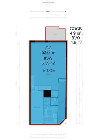 Tielstraat 30, 1107 PZ Amsterdam - 83977092_Tielstraat-30---Amsterdam---NEN-plattegrond---2D.jpg