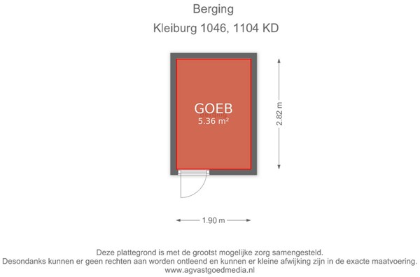 Kleiburg 1046, 1104 EA Amsterdam - 