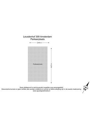 Leusdenhof 309, 1108 DP Amsterdam - Parkeerplaats - 2D.jpg