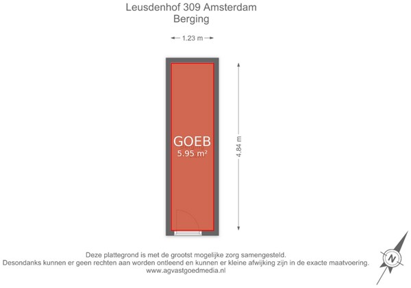 Leusdenhof 309, 1108 DP Amsterdam - Berging - markings.jpg