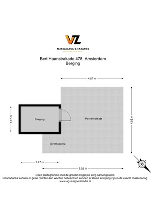 Bert Haanstrakade 478, 1087 HJ Amsterdam - Berging - 2D.jpg