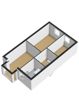 Bert Haanstrakade 478, 1087 HJ Amsterdam - 1e Verdieping - 3D.png