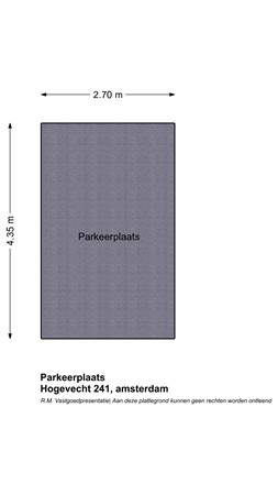 Hogevecht 241, 1102 HM Amsterdam - Plattegrond - Parkeerplaats.jpg