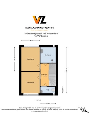 's-Gravendijkdreef 166, 1103 SE Amsterdam - 1e Verdieping - 2D.jpg