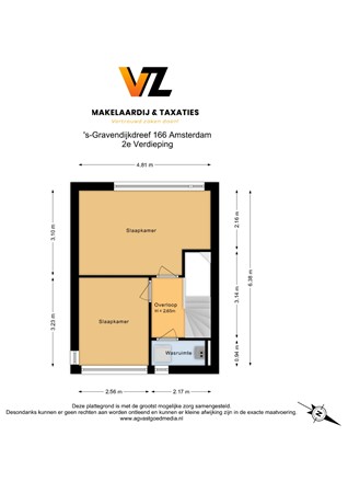 's-Gravendijkdreef 166, 1103 SE Amsterdam - 2e Verdieping - 2D.jpg