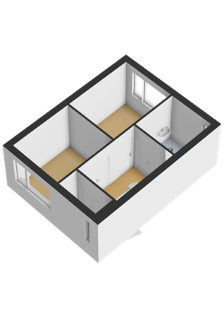 's-Gravendijkdreef 166, 1103 SE Amsterdam - 1e Verdieping - 3D.png
