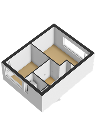 's-Gravendijkdreef 166, 1103 SE Amsterdam - 2e Verdieping - 3D.png