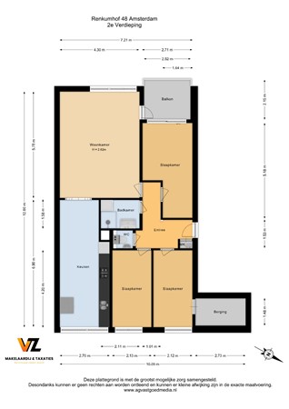 Renkumhof 48, 1106 JA Amsterdam - 2e Verdieping - 2D.jpg