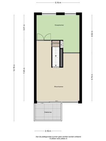 Hof van Versailles 61, 1064 NX Amsterdam - 452488_2D_Eerste_Verdieping_Hof_van_Versailles_61_Amsterdam_02.jpg