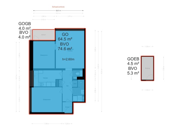 Maassluisstraat 96, 1062 GE Amsterdam - Maassluisstraat 96 - Amsterdam - NEN plattegrond - 2D.jpg