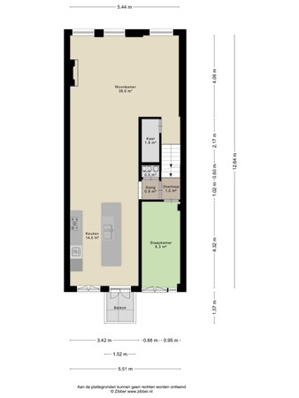 Marnixkade 56-3, 1015 XV Amsterdam - 