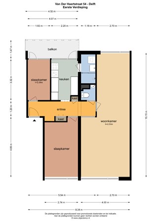 Medium property photo - Van der Haertstraat 54, 2613 ZC Delft