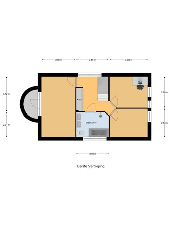 Medium property photo - Corridor 28, 3893 BD Zeewolde