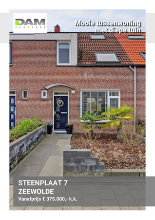 Brochure preview - Brochure Steenplaat 7 Zeewolde.pdf