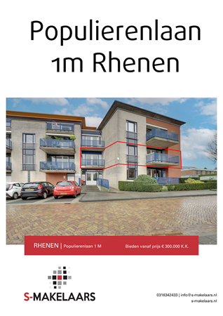 Brochure preview - Populierenlaan 1-M, 3911 GR RHENEN (1)