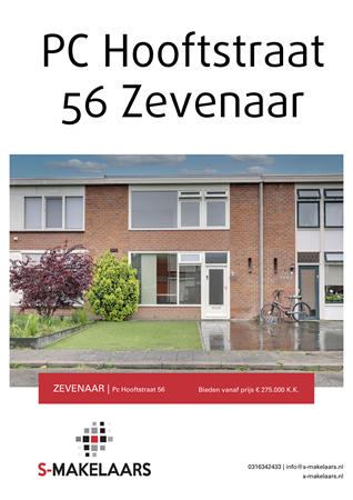 Brochure preview - Pc Hooftstraat 56, 6901 KP ZEVENAAR (1)